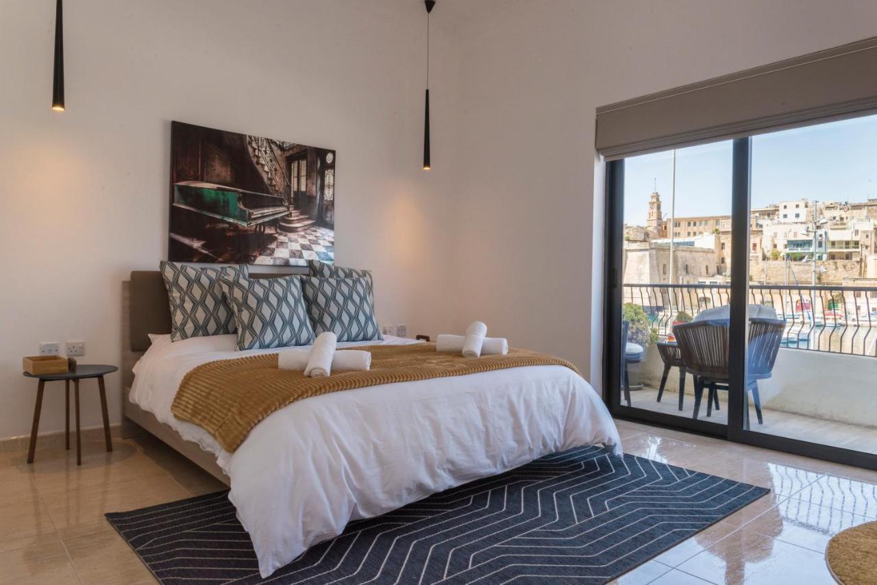 Vittoriosa' Seafront 2 Bed Highly Furnished Apartment Esterno foto